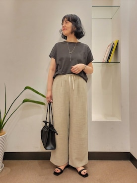 浪口 絵美さん(レディース・164cm)の夏コーディネート