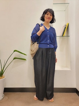 浪口 絵美さん(レディース・164cm)の夏コーディネート