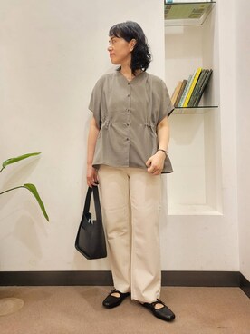 浪口　絵美さん（レディース・164cm）の夏コーディネート