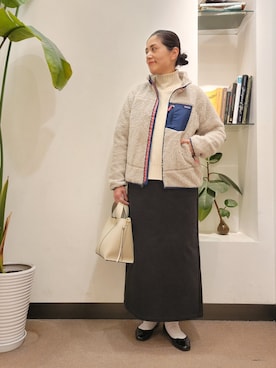 浪口　絵美さん（レディース・164cm）の冬コーディネート