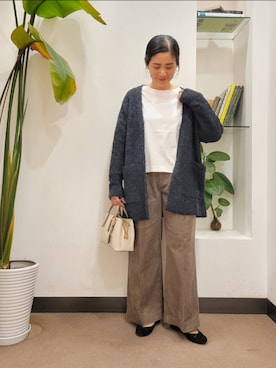 浪口　絵美さん（レディース・164cm）の秋コーディネート