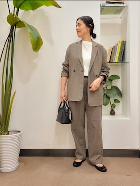 浪口　絵美さん（レディース・164cm）の秋コーディネート