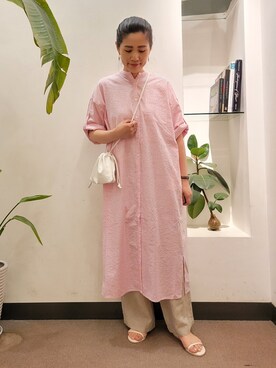 浪口　絵美さん（レディース・164cm）の夏コーディネート