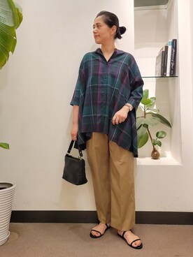 浪口　絵美さん（レディース・164cm）の夏コーディネート