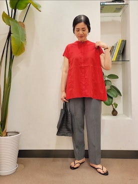 浪口　絵美さん（レディース・164cm）の夏コーディネート