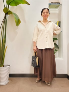 浪口　絵美さん（レディース・164cm）の秋コーディネート