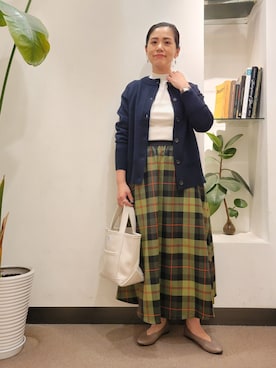 浪口　絵美さん（レディース・164cm）の秋コーディネート