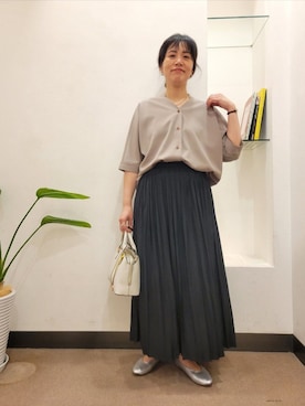 浪口 絵美さん(レディース・164cm)の春コーディネート