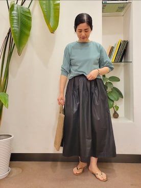 浪口　絵美さん（レディース・164cm）の夏コーディネート