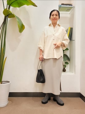 浪口　絵美さん（レディース・164cm）の秋コーディネート