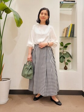 浪口　絵美さん（レディース・164cm）の春コーディネート