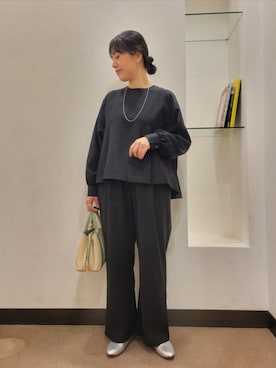 浪口　絵美さん（レディース・164cm）の冬コーディネート