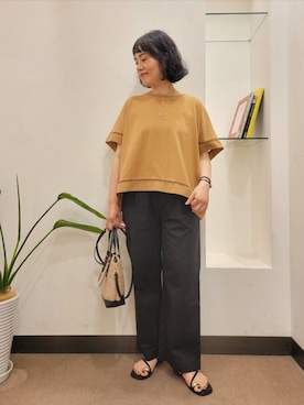 浪口 絵美さん(レディース・164cm)の夏コーディネート