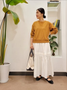 「URBAN RESEARCH DOORS」｜浪口　絵美さん（レディース・164cm）の秋コーディネート