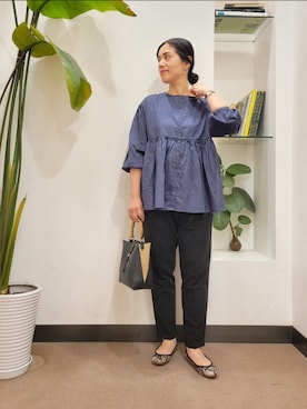 浪口　絵美さん（レディース・164cm）の秋コーディネート