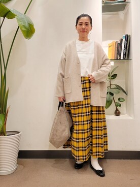 浪口　絵美さん（レディース・164cm）の冬コーディネート