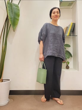 浪口 絵美さん(レディース・164cm)の夏コーディネート