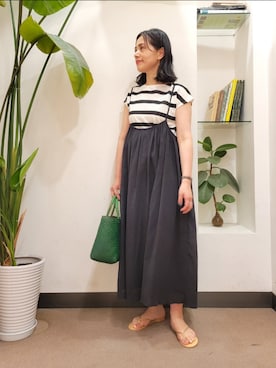 浪口　絵美さん（レディース・164cm）の夏コーディネート