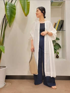 浪口　絵美さん（レディース・164cm）の夏コーディネート