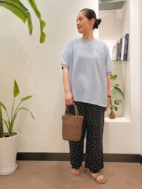 浪口　絵美さん（レディース・164cm）の夏コーディネート