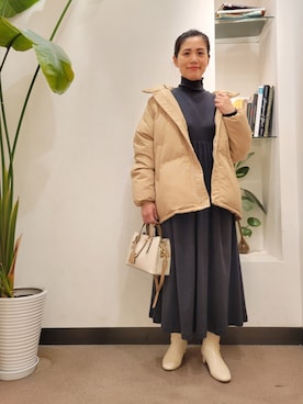 浪口 絵美さん(レディース・164cm)の冬コーディネート