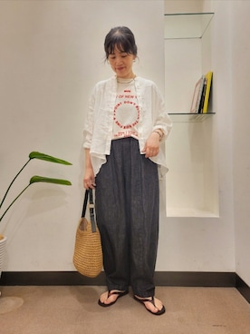 浪口 絵美さん(レディース・164cm)の春コーディネート