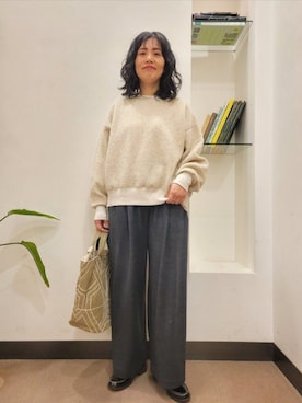 「アーバンリサーチドアーズ」｜浪口　絵美さん（レディース・164cm）の冬コーディネート