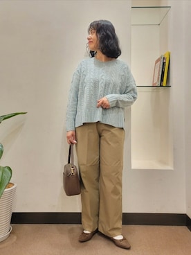 浪口　絵美さん（レディース・164cm）の秋コーディネート