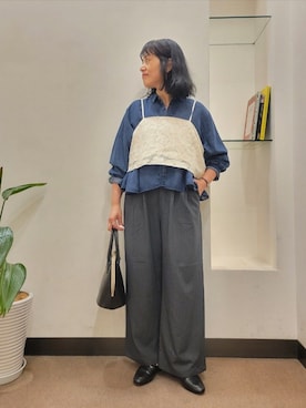 浪口 絵美さん(レディース・164cm)の秋コーディネート