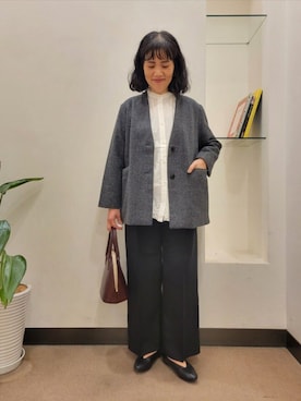 浪口 絵美さん(レディース・164cm)の秋コーディネート