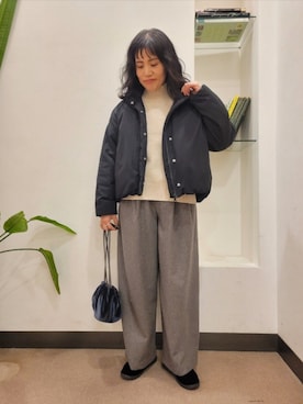 浪口　絵美さん（レディース・164cm）の冬コーディネート