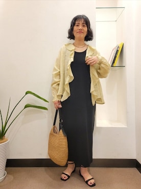 浪口 絵美さん(レディース・164cm)の夏コーディネート
