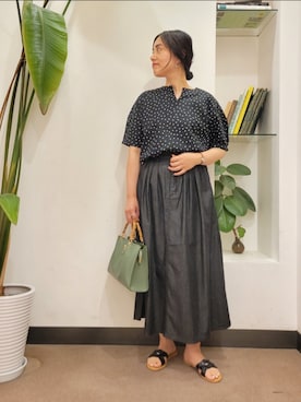 浪口　絵美さん（レディース・164cm）の夏コーディネート