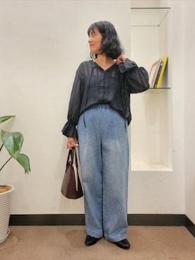 浪口 絵美さん(レディース・164cm)の夏コーディネート