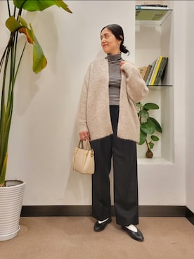 「URBAN RESEARCH DOORS」｜浪口　絵美さん（レディース・164cm）の冬コーディネート