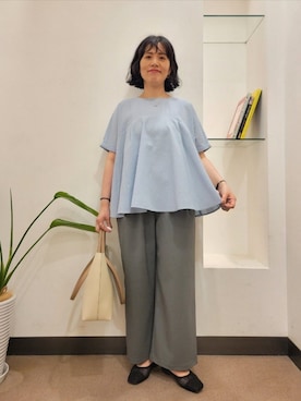 浪口　絵美さん（レディース・164cm）の夏コーディネート