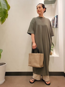 浪口　絵美さん（レディース・164cm）の夏コーディネート