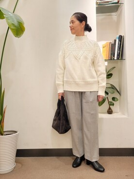 浪口　絵美さん（レディース・164cm）の秋コーディネート