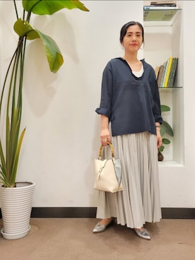 浪口 絵美さん(レディース・164cm)の秋コーディネート