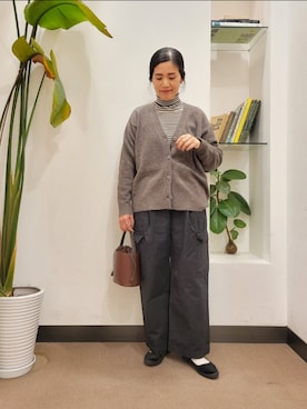 浪口　絵美さん（レディース・164cm）の冬コーディネート