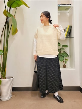 浪口 絵美さん(レディース・164cm)の冬コーディネート