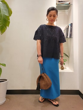 浪口　絵美さん（レディース・164cm）の夏コーディネート