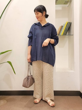 浪口　絵美さん（レディース・164cm）の夏コーディネート