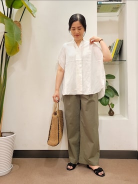 浪口 絵美さん(レディース・164cm)の夏コーディネート