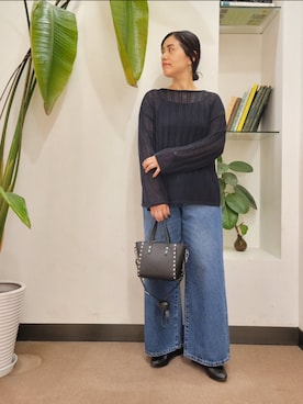 浪口　絵美さん（レディース・164cm）の秋コーディネート