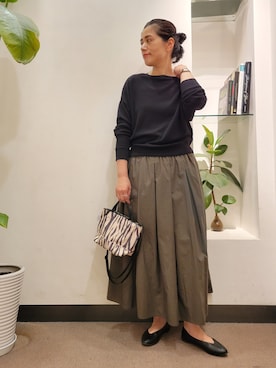 浪口　絵美さん（レディース・164cm）の秋コーディネート