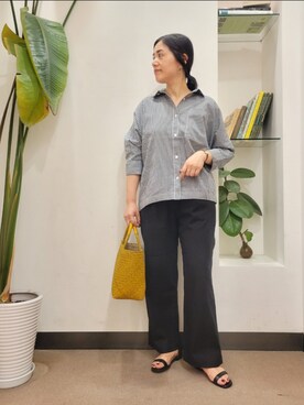 浪口　絵美さん（レディース・164cm）の夏コーディネート