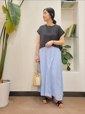 浪口 絵美さん(レディース・164cm)の夏コーディネート