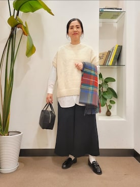 浪口 絵美さん(レディース・164cm)の冬コーディネート