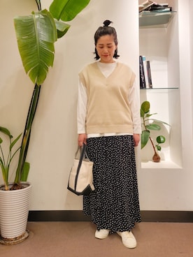 浪口　絵美さん（レディース・164cm）の春コーディネート